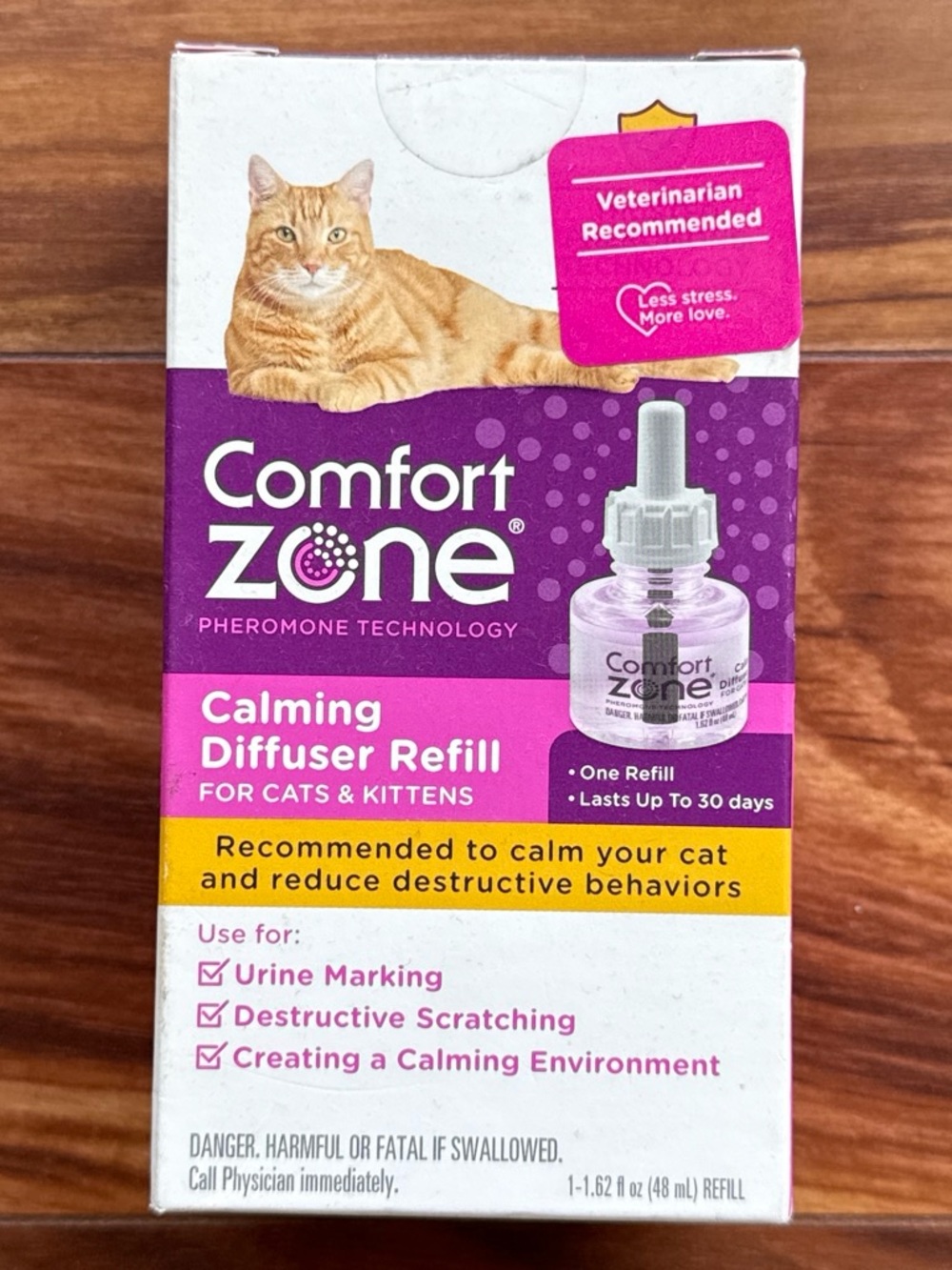 Comfort Zone Calming Diffuser Refill - Purple and Pink